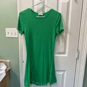 Green Mini Dress